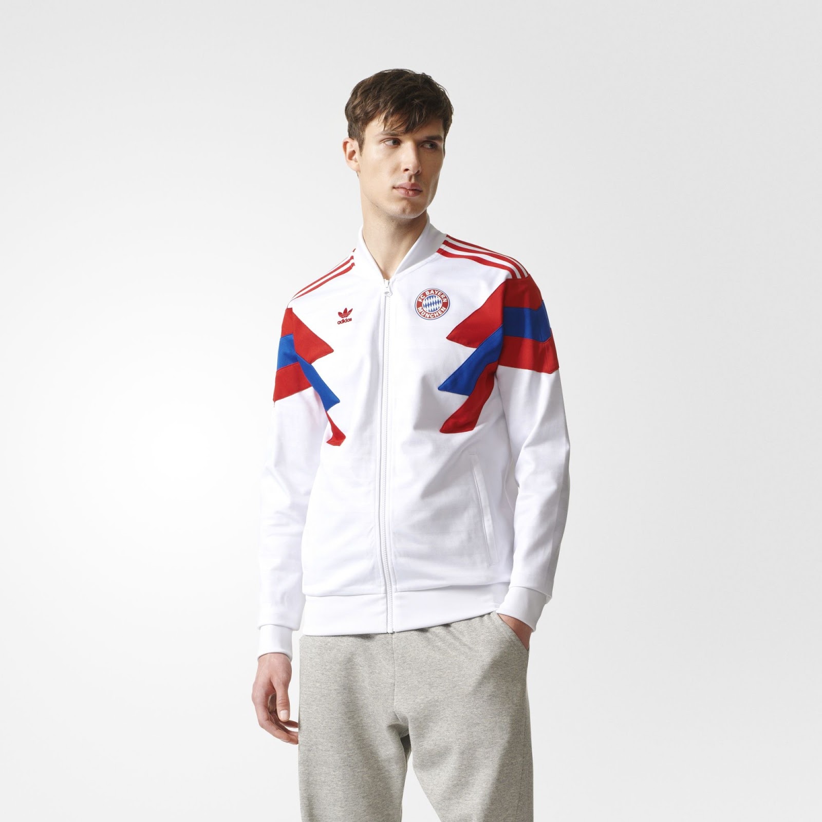 Adidas Originals FC Bayern M nchen 2017 18 Track Jacket Released